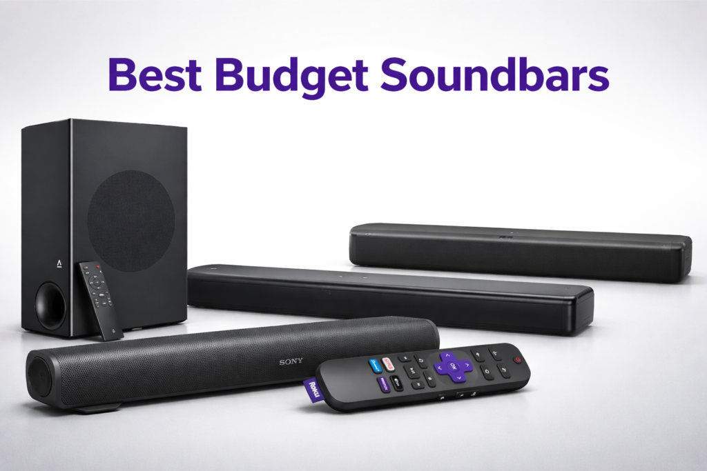 best budget soundbars under $150 for tv and projector setups
