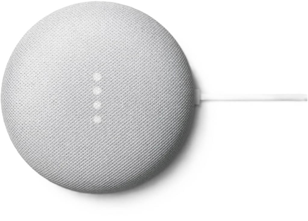 Google Nest Mini 2nd Gen smart speaker with Google Assistant